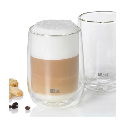 Adhoc Çift Çidarlı Çay Bardağı, 400 ml, 13 cm - 3