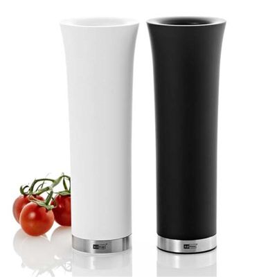 Adhoc EP46 Milano Led Işıkllı Tuz ve Biber Değirmeni, 20 cm, Elektrikli, Siyah - 2