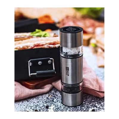 Adhoc MP12 Duomill Mini İki Taraflı Karabiber Tuz Değirmeni 11.5 cm - 2