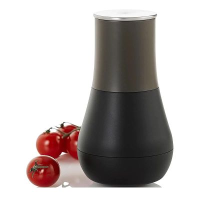 Adhoc MP302 Pepup Karabiber Tuz Değirmeni, 14 cm, Topaz-Siyah - 1