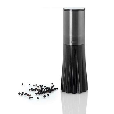Adhoc MP401 Crystal Karabiber Tuz Değirmeni, 17 cm, Siyah - 2