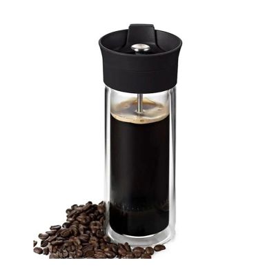 Adhoc TT25 Çift Camlı French-Press Kahve Mug 300 ml - 3