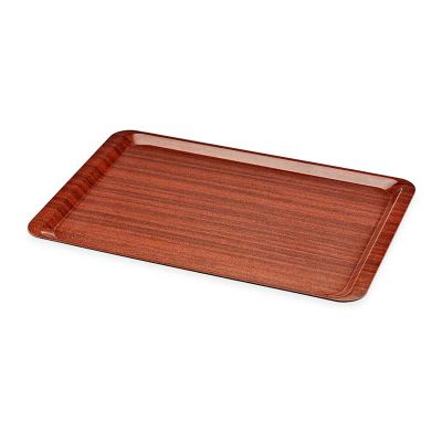 Arcoform Servis Tepsisi, Ahşap, Desenli, Kaymaz, 32x53 cm - 1
