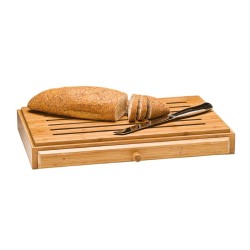 Zicco AL-07A Ahşap Ekmek Kesme Tahtası, 32x52x7 cm - Zicco