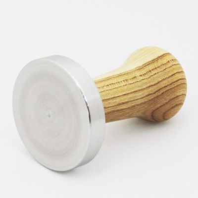 Cafemarkt Kayısı Tamper, Ahşap Saplı, 58 mm - Cafemarkt