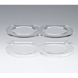 Zicco ZCP-408 İçin Düz Sosluk Standı, 2'li, Akrilik - Zicco