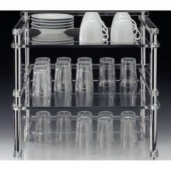 Zicco ZCP-673 Akrilik Bardak Standı, 44x49x51 cm - Zicco