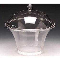 Zicco ZCP-594 Akrilik Kapaklı Polikarbon Sosluk Reçellik, 23x23 cm - Zicco