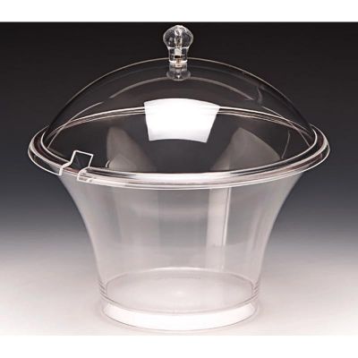 Zicco ZCP-594 Akrilik Kapaklı Polikarbon Sosluk Reçellik, 23x23 cm - 1