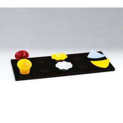 Zicco ZCP-487 Akrilik Teşhir Standı, 10'lu, 23.5x53 cm - Zicco