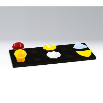 Zicco ZCP-487 Akrilik Teşhir Standı, 10'lu, 23.5x53 cm - 1