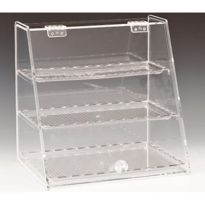 Zicco ZCP-340 Tepsili Polikarbon Teşhir Standı, 3 Katlı, 34 cm - 1