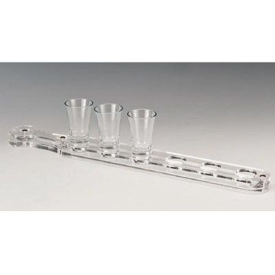 Zicco ZCP-295 Akrilik Shot Servis, 6’lı, 52x5.5 cm - 1