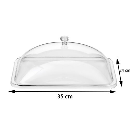 Zicco ZCP-352 Akrilik Tepsi Kapağı, 24x35 cm - Zicco (1)