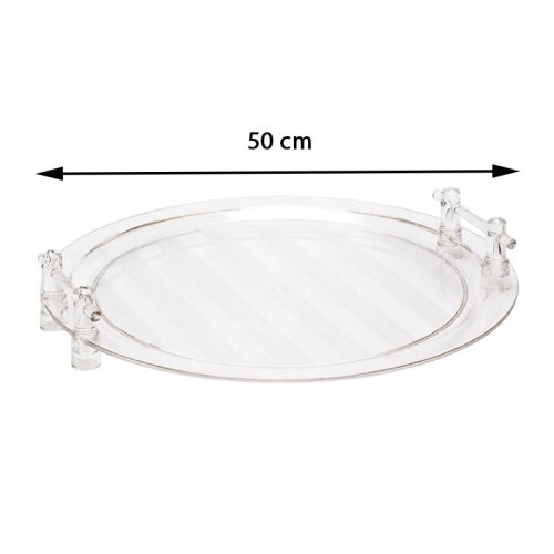 Zicco ZCP-605 Polikarbon Teşhir Tepsisi, 50 cm - 2