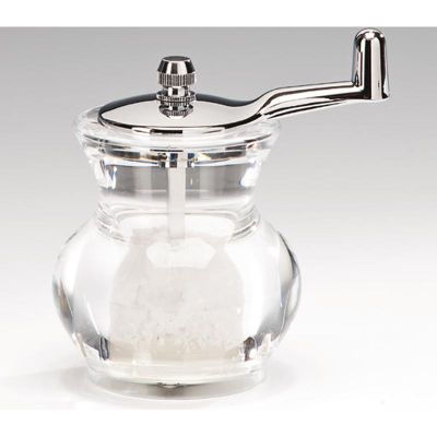 Zicco P041P Akrilik Tuz ve Karabiber Değirmeni, 10 cm - 1