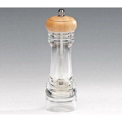 Zicco P-22806 Akrilik Tuz ve Karabiber Değirmeni, 16.5 cm - 1