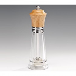 Zicco P01908 Akrilik Tuz ve Karabiber Değirmeni, 18.5 cm - Zicco