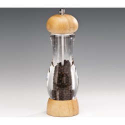 Zicco P02308 Akrilik Tuz ve Karabiber Değirmeni, 21 cm - Zicco