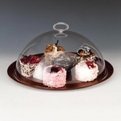 مروحة Alform، غطاء أكريليك، صينية 43 سم، غطاء 38 سم - Alform