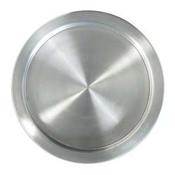 Almetal Aluminum Kunafa Plate, 32 cm - Thumbnail