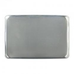 Almetal Aluminum Pressed Baking Tray, 1.5 mm, 40x60 cm - Thumbnail
