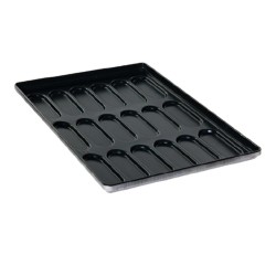 Almetal Kaplamalı Alüminyum Sandviç Ekmeği Tavası, 18 Gözlü, 80 gr Hamur, 59x80 cm - Almetal