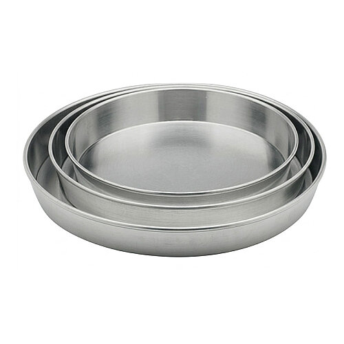 Almetal Alüminyum Tek Kullanımlık Yuvarlak Tepsi, 0.50 mm, 24x4 cm - Almetal (1)