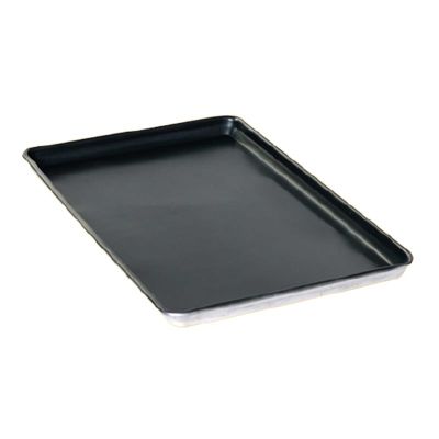 Almetal Coated Aluminum Flat Simitci Oven Pan, 40x80 cm - 1