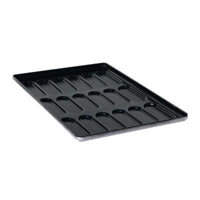 Almetal Coated Aluminum Sandwich Bread Pan, 30 Compartments, 75x104 cm - 1