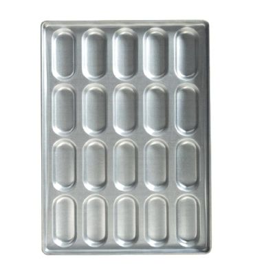 Almetal Coated Aluminumized Sandwich Bread Pan, 18 Compartments, 59x80 cm - 1