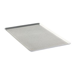 Almetal İtalyan Açılı Alüminyum Delikli Tava, 2 mm, 38x46x1 cm 