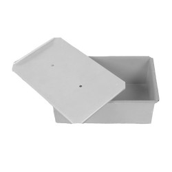Almetal Klüp - Çavdar Tost Ekmeği Tavası, 11x11x16 cm - Thumbnail