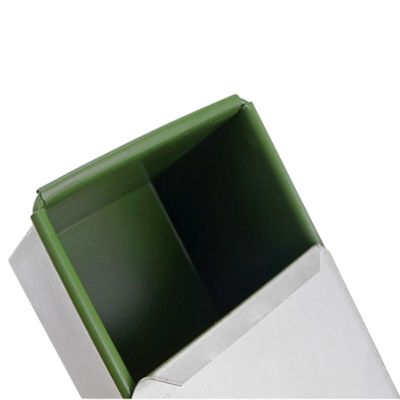 Almetal Desenli Pres Baskı Kaplamalı Market Tost Ekmeği Tavası, 9x9x28 cm - Almetal