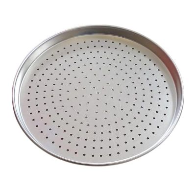 Almetal Standart Model Delikli Pizza Tavası, 28 cm - 1