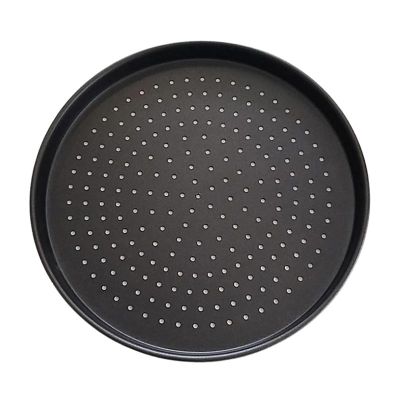 Almetal Standart Model Delikli Kaplamalı Pizza Tavası, 32 cm - Almetal