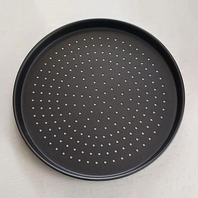 Almetal Standard Model Perforated Coated Pizza Pan, 24 cm - 2