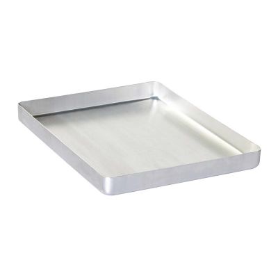 Almetal Thick Angular Aluminum Baklava Pan, 25x35x3.5 cm - 1
