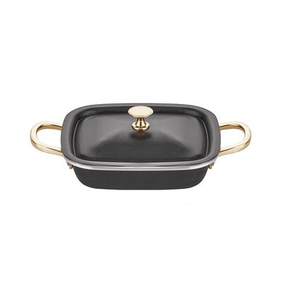 Altınbaşak Black Pearl Mini Kare Sahan, 12x14 cm - 1