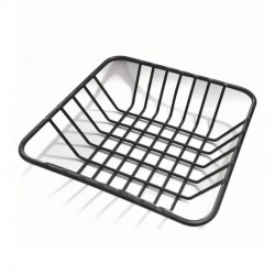 Altınbaşak Braided Square Bread Basket, 20x20x5 cm - Altınbaşak