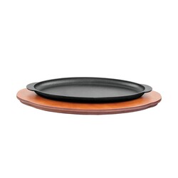 Altınbaşak Cast Iron Fish Pan+Fish Pan, 30 cm - Altınbaşak