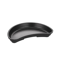 Altınbaşak Cast Iron Kidney Fajita Pan, 19x10 cm - Altınbaşak
