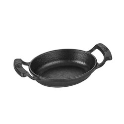 Altınbaşak Cast Iron Oval Sahan, 16x12 cm - Altınbaşak