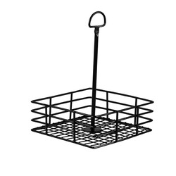 Altınbaşak Çelik Kare Sosluk Standı, 15x26 cm - Altınbaşak