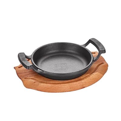 Altınbaşak Döküm Demir Yumurta Sahanı+Nihale, 16 cm - 1