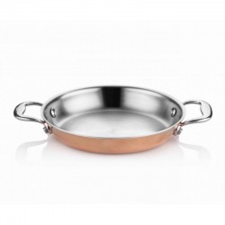 Altınbaşak Elite Multi Metal Egg Tray, 16 cm, Copper - Altınbaşak