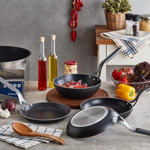 Altınbaşak Lazzetti induction Wok Pan, 30 cm - 4