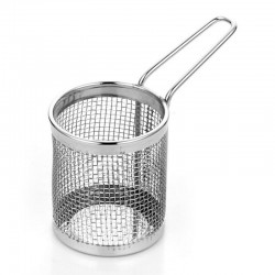 Altınbaşak Mini Round Stainless Fryer Basket, 7x8 cm - Altınbaşak