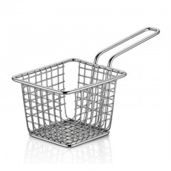 Altınbaşak Mini Square Stainless Fryer Basket, 10x8x7 cm - Altınbaşak