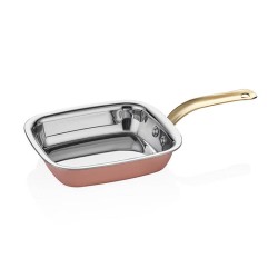 Altınbaşak Multi Metal Square Pan, 14x16 cm, Copper - Altınbaşak
